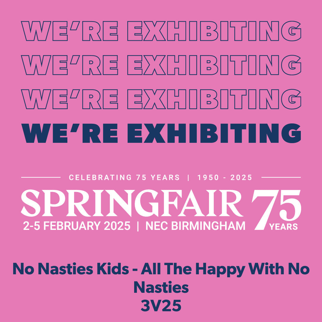 Join No Nasties Kids at Spring Fair in Birmingham – Stand 3V25!