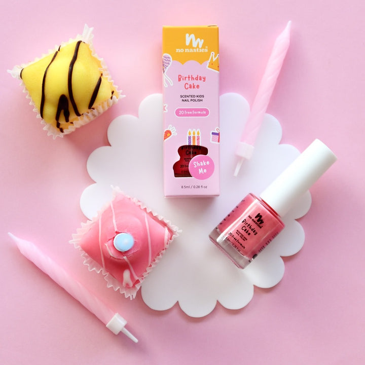20 Free Non Toxic Birthday Cake Scented Nail Polish