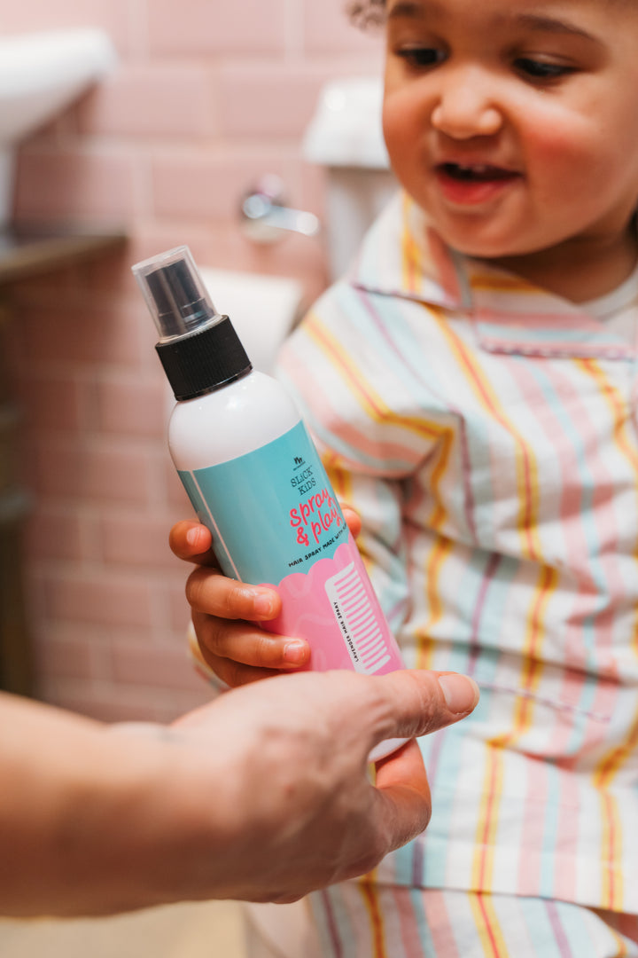 SLiCK KiDS™ Plant Based Alcohol Free Hair Spray - Lavender and Fresh Lime 200ml