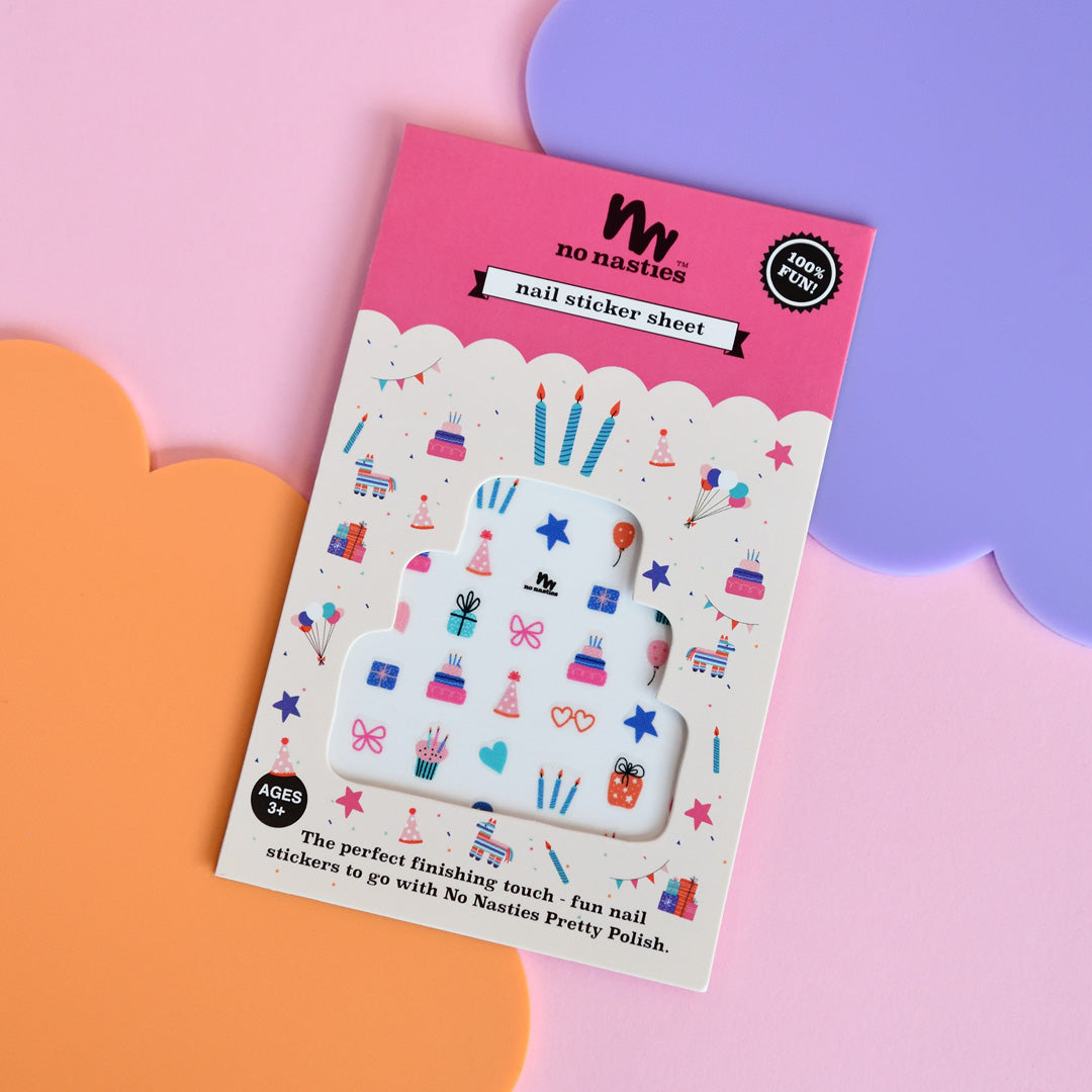 Colourful and Fun Kids Nail Stickers