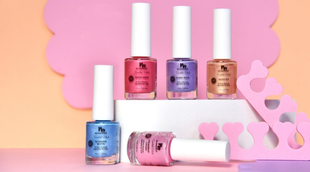 Kids Scented Nail Polish Pamper Party Set