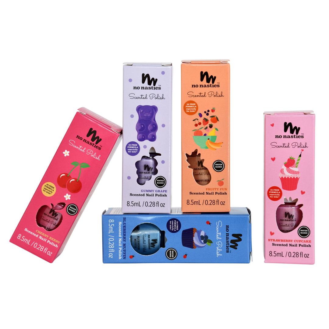 Kids Scented Nail Polish Pamper Party Set