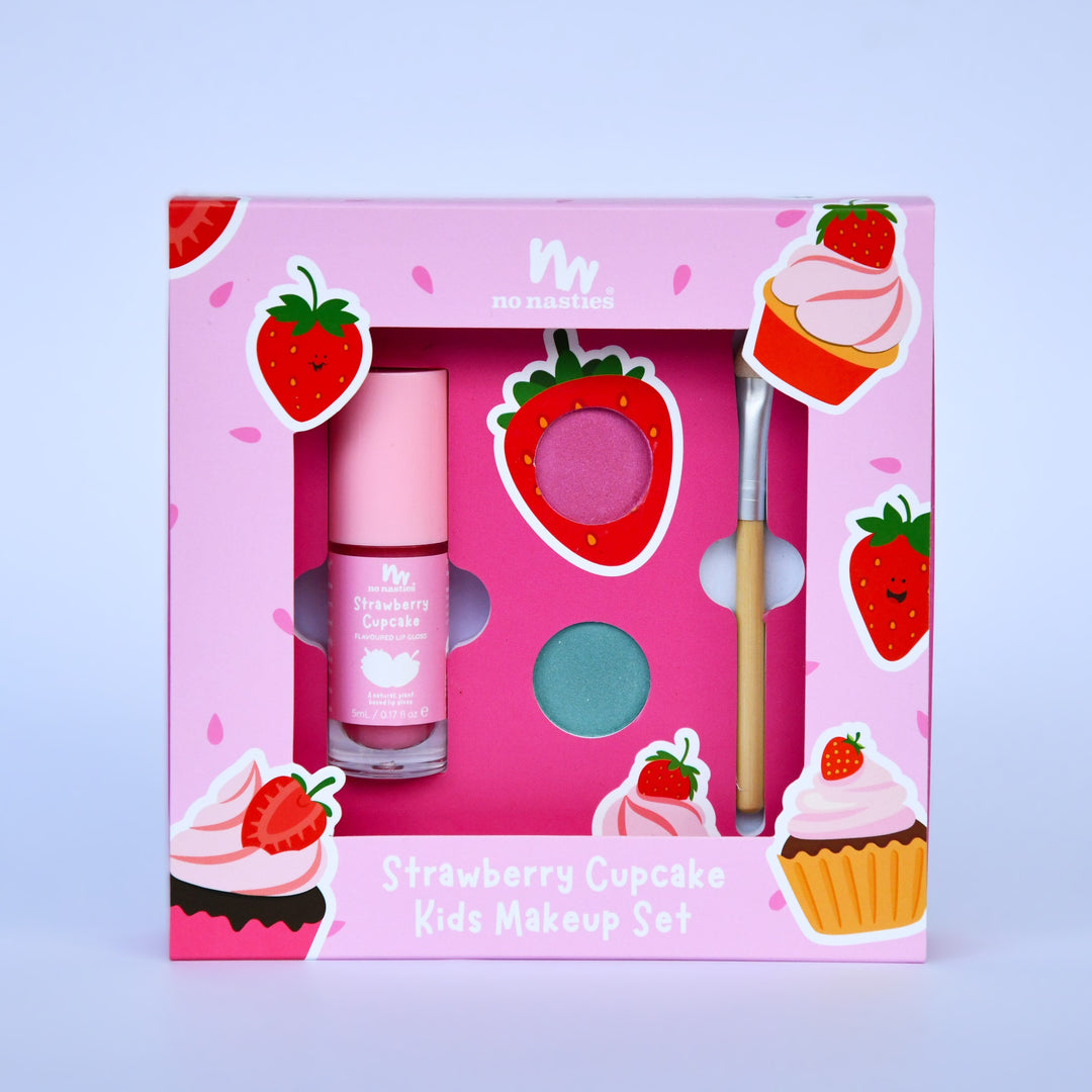Strawberry Cupcake Gift Set