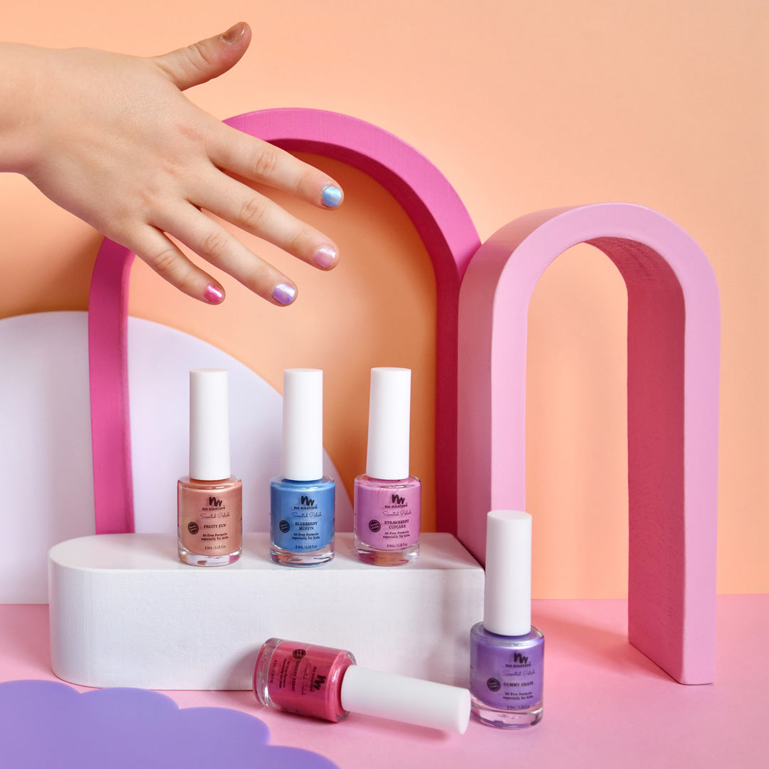 Kids Scented Nail Polish Pamper Party Set