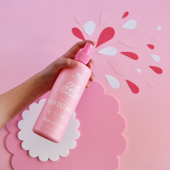 No Nasties Hair Detangling Spray in Strawberry 250ml