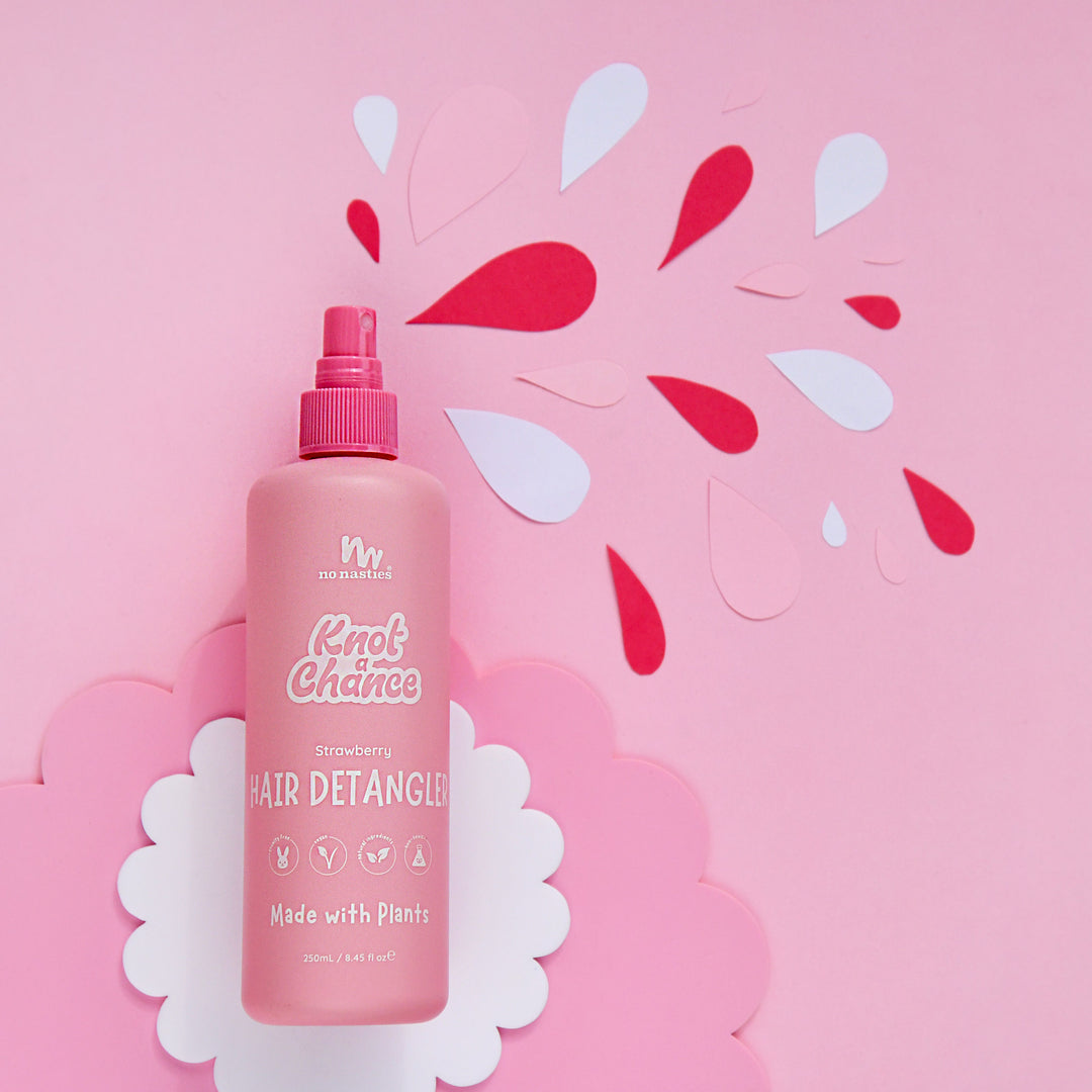 No Nasties Hair Detangling Spray in Strawberry 250ml