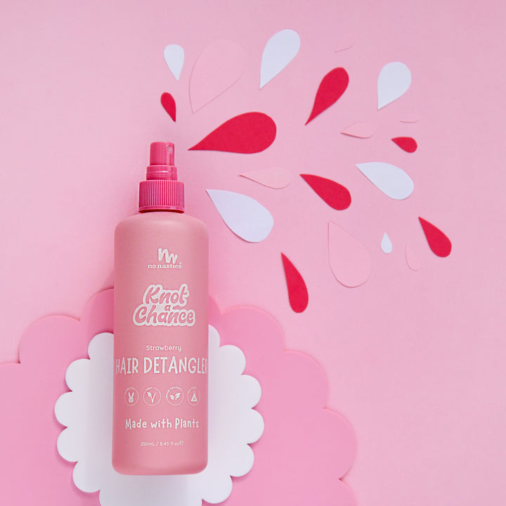 No Nasties Hair Detangling Spray in Strawberry 250ml